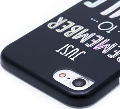 i-Paint Soft Cover Back Cover Σιλικόνης Μαύρο (iPhone SE 2022/2020)