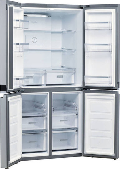 Whirlpool Ψυγείο Ντουλάπα 594lt NoFrost Υ187.4xΠ90.9xΒ69.8εκ. Inox WQ9 B2L