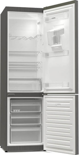 Hyundai Combină frigorifică 288lt Î180xL54xA59.5cm. Inox HRC19-2860XWD/LF