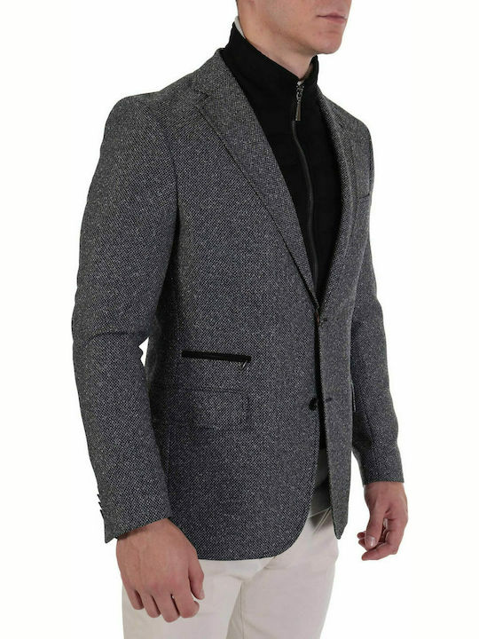 TOM FRANK JACKET MICRO DESIGN JACKET PAULO OLIVEIRA DETACHABLE SHELL GREY