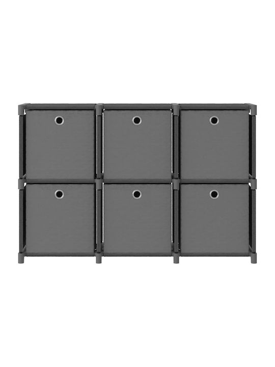 Βιβλιοθήκη Γκρι 103x30x72.5εκ.