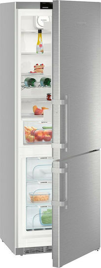 Liebherr Ψυγειοκαταψύκτης 411lt NoFrost Υ201xΠ70xΒ66.5εκ. Inox Cnef 5735