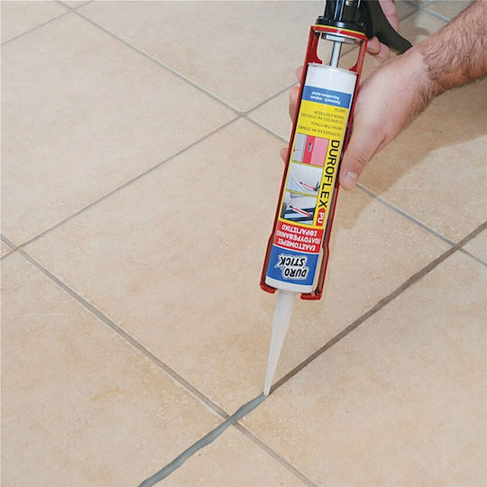 Durostick Duroflex-Pu Silikon-Dichtungsmittel Polyurethan für Holz Weiß 310ml