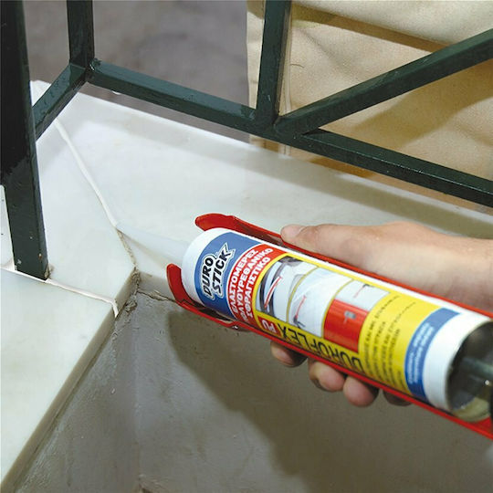 Durostick Duroflex-Pu Silikon-Dichtungsmittel Polyurethan für Holz Weiß 310ml