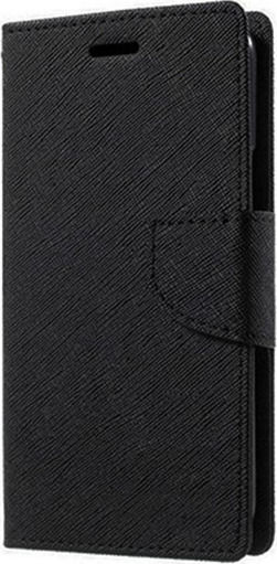 Forcell Fancy Wallet Piele artificială Negru (Galaxy A5 2017)