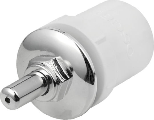Oscar Flush Button Chrome Air for Porcelain Toilet No1 20-0254