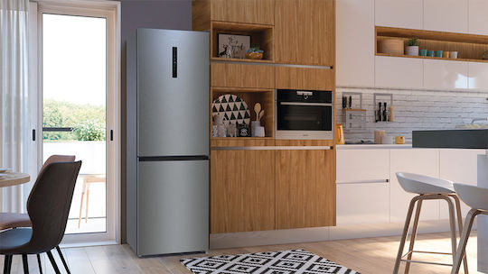 Gorenje Ψυγειοκαταψύκτης 331lt Total NoFrost Υ200xΠ60xΒ59.2εκ. Inox NRK6202AXL4