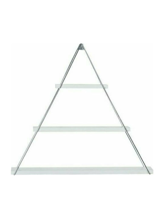 Shelf Wall Elmira White 74x13x61cm