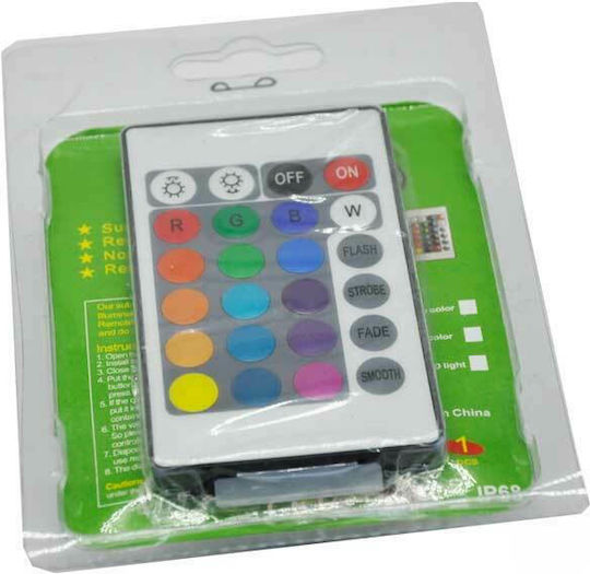 Submersible Pool Spotlight with Remote Control and Multicolour (RGB) Light PS-107424