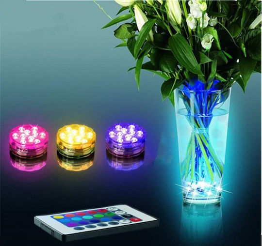 Submersible Pool Spotlight with Remote Control and Multicolour (RGB) Light PS-107424
