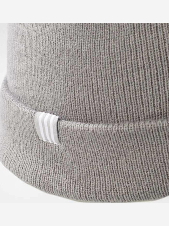 Beanie Ανδρικός Σκούφος Πλεκτός σε Γκρι χρώμα