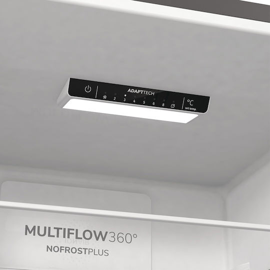 Gorenje Kühl-Gefrierkombination 300Es Total NoFrost H185xB60xT59.2cm. Inox NRK6191ES4