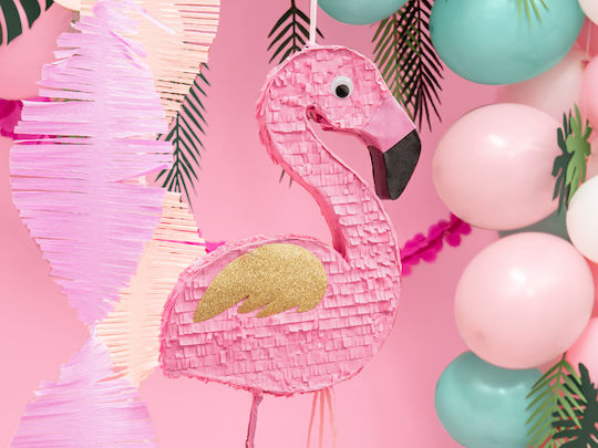 PartyDeco Πινιάτα Φλαμίνγκο Ροζ