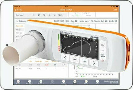 MIR Σπιρόμετρο Spirobank II Smart