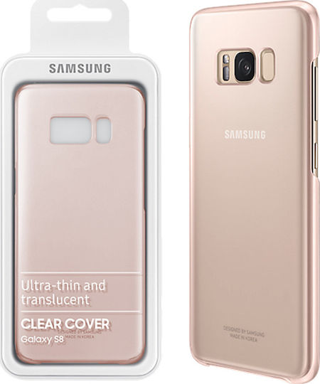 Samsung Cover Ef-qg950cp Coperta din spate Plastic Roz (Galaxy S8) EF-QG950CPEGWW