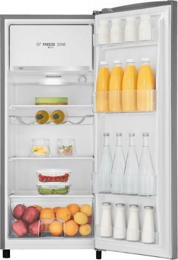 Hisense Einzeltür Kühlschrank 165Es H128xB51.9xT51.3cm. Inox RR220D4ADF