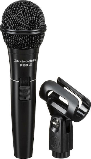 Audio Technica PRO41 Δυναμικό Μικρόφωνο XLR Χειρός για Φωνητικά