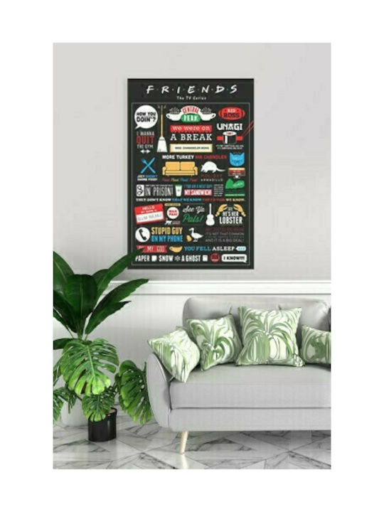 Pyramid International Poster Friends Infographic 61x91.5cm