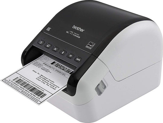 Brother QL-1110NWB Label Printer Direct Transfer USB, Wi-Fi, Bluetooth, Ethernet 300 dpi