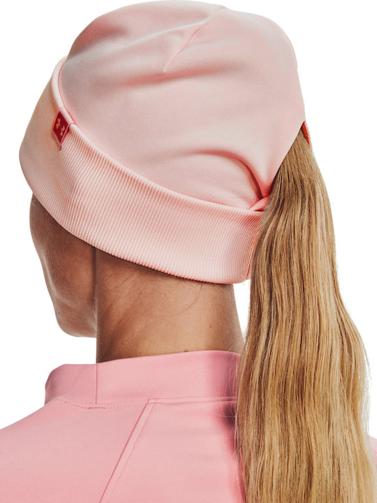 Storm Micro Fleece Beanie Cap Pink 1365930-685