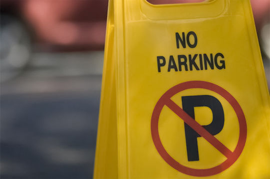 Next Sign "Prohibition of Parking " 32x31cm