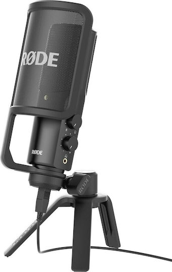 Rode Πυκνωτικό Μικρόφωνο 3.5mm / USB NT-USB Επιτραπέζιο Φωνής