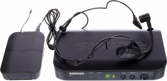 Shure BLX14E/P31 Σετ Ασύρματο Πυκνωτικό Μικρόφωνο Κεφαλής, Ζώνης για Φωνητικά