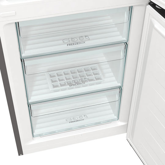 Gorenje Ψυγειοκαταψύκτης 348lt NoFrost Υ200xΠ60xΒ59.2εκ. Inox RK6202ES4