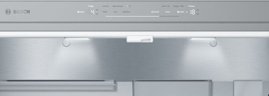 Bosch Side-by-Side Kühlschrank 573Es Total NoFrost H183xB90.5xT70.6cm. Inox KFF96PIEP