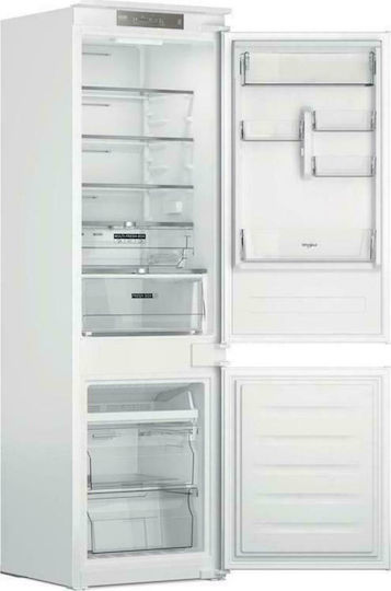 Whirlpool Built-in Fridge-Freezer 250lt Total NoFrost H177xW54xD54.5cm White WHC18 T322