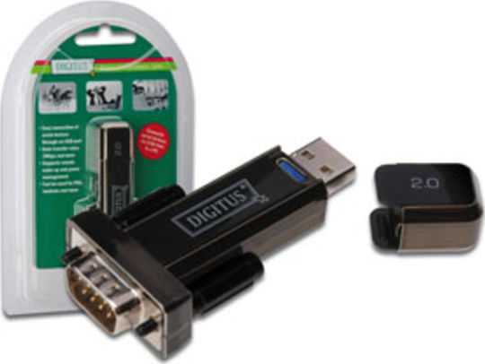 Digitus DA-70156 Convertor USB-A masculin în Serial masculin 1buc