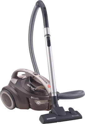 Hoover Sprint Evo SE71 SE41011 Ηλεκτρική Σκούπα 700W με Κάδο 1.5lt Γκρι