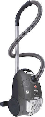 Hoover Telios Plus TE70_TE65011 Ηλεκτρική Σκούπα 700W με Σακούλα 3.5lt Γκρι