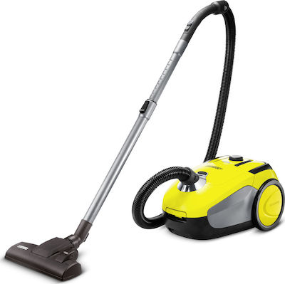 Karcher VC 2 Ηλεκτρική Σκούπα 700W με Σακούλα 2.8lt Κίτρινη