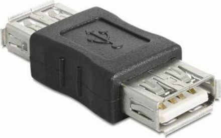 DeLock Convertor USB-A feminin în USB-A feminin Gri 1buc 65012