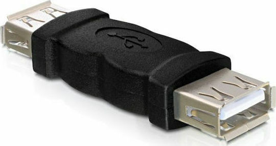DeLock Convertor USB-A feminin în USB-A feminin Gri 1buc 65012