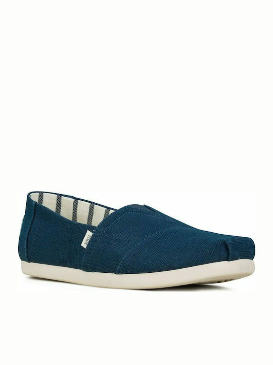 Alpargata Fabric Men's Espadrilles in Blue Colour