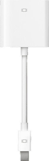 Apple MB570 Μετατροπέας mini DisplayPort male σε DVI-D female Λευκό 1τμχ