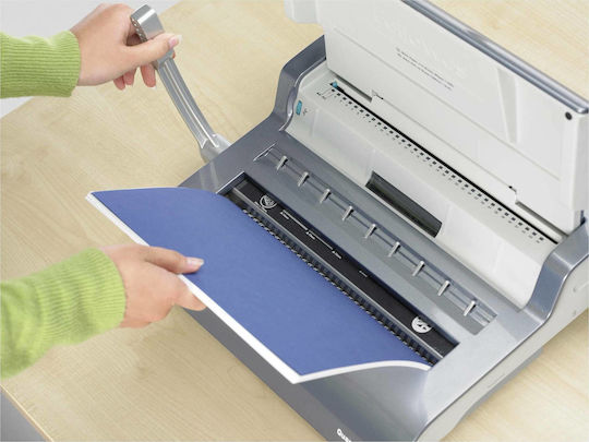 Fellowes Quasar Wire Bookbinder Machine for Spirals for Maximum 130 Sheets 5224101