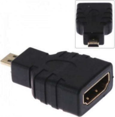 Powertech Converter micro HDMI male to HDMI female 1pcs ADA-H002