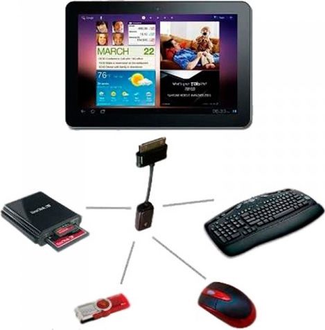 Samsung Μετατροπέας Samsung 30-pin male σε USB-A female 1τμχ APPC06
