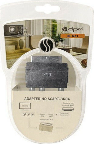 Konverter Scart männlich zu RCA weiblich 1Stück SC-3CH
