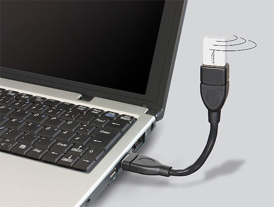 DeLock Converter USB-A male to USB-A female 1pcs 83497