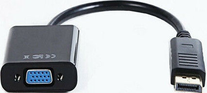 Cablexpert Μετατροπέας DisplayPort male σε VGA female 1τμχ A-DPM-VGAF-02
