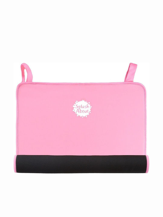 Portable Changing Pad Splash made of Fabric Pink 40x80cm