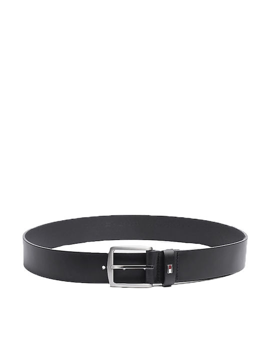 New Denton 4.0 Wide Men's Belt Leather Black