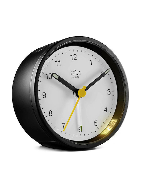 Braun Επιτραπέζιο Ρολόι με Ξυπνητήρι BC12BW