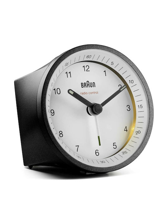 Braun BC 07 BW-DCF Silent Tabletop Clock Black 67017