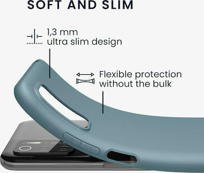 KWmobile Silicone Back Cover Arctic Blue (Poco M3 Pro)