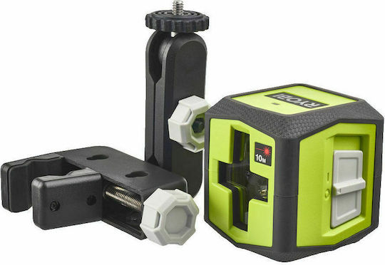 Ryobi RBCLLR1 Αυτορυθμιζόμενο Γραμμικό Αλφάδι Laser Κόκκινης Δέσμης με Εύρος Εργασίας 10m